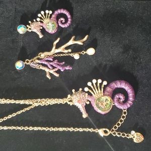 Betsey Johnson Seahorse Set